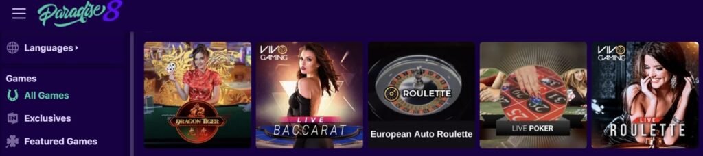 paradise 8 casino review